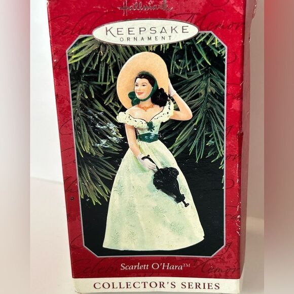 Hallmark Gone with the Wind Scarlett O'Hara Ornament vintage 1998 New - Picture 1 of 4